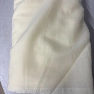 Bear Threads Swiss Heirloom Cotton Flannel Yellow 48” Made in Switzerland 1 Yard - Picture 1 of 2