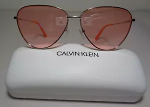 Calvin Klein CK19103S Nickel New Men's Sunglasses - Picture 1 of 12