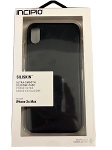Incipio Siliskin - iPhone Xs Max - Black - Picture 1 of 9