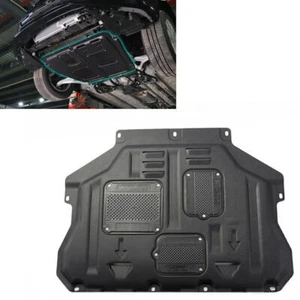 Car Black Engine Splash Shield Guard For 2015 Lincoln MKX 2.0T/2.7T Auto - Picture 1 of 6