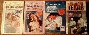 4 KELSEY ROBERTS Paperbacks - The Silent Groom The Baby Exchange + - Picture 1 of 1