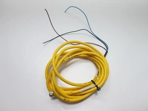 Cable Turck U2515-65, 7' de largo, 3 conductores, conector hembra M8 - Imagen 1 de 3