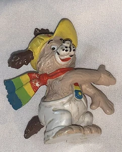 Vtg 1981 Wallace Berrie Rainbow Kids Dog PVC Figure Kids Toy Cake Topper - Picture 1 of 2