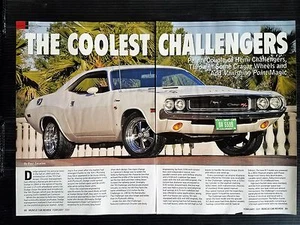 Dodge Challenger 1970 R/T vs Challenger 2009 - artículo de 6 páginas - Imagen 1 de 3