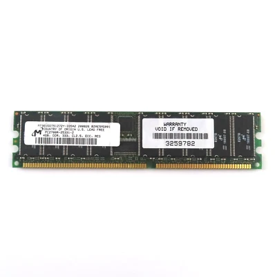 4GB DIMM 2RX4 PC-2700R 333Mhz (184 Pin) (ECC) Memory for Server - Image 1 of 4