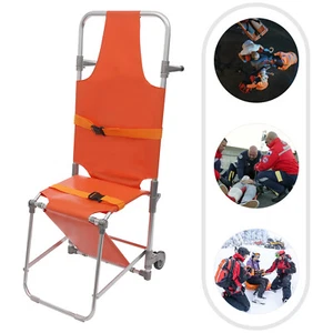 Notfall Rettung Treppenstreckenstuhl orange Klappstuhl Klapptreppenstuhl - Bild 1 von 18