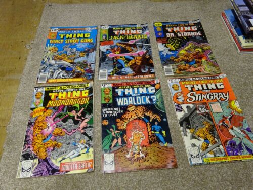 16 Marvel Two In One Comics 1970s - Ungraded Bundle - Between issues 20 and 71