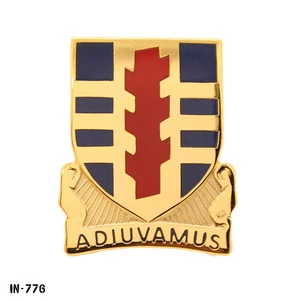 US Army DUI Pin ~ 157th Support Battalion "Adiuvamus" ~ NS Meyer USA ~ NEW - Picture 1 of 1