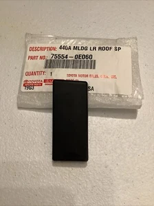 2014-2019 TOYOTA HIGHLANDER ROOF DRIP MOLDING NEW OEM 75554-0E060 - Picture 1 of 4