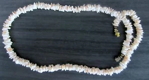 Collar de coral vintage natural claro rosa 17" (43 cm) L - Imagen 1 de 8