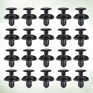 80 Pcs Leaf Board Lining Buckle Bumper Push Fasteners Automotive Clips - Picture 1 of 12