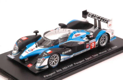 MODELLINO AUTO STATICO SPARK PEUGEOT 908 #9 LE MANS 2009 BRABHAM-GENE-WURZ 1:43 - Immagine 1 di 4