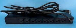 Bud Industries POS-194-S POWER OUTLET STRIP 15A 8 REAR - Picture 1 of 2