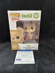 Figura Funko Pop Mark Wahlberg Ted 2 firmada #187 autografiada PSA certificado de autenticidad - Imagen 1 de 10