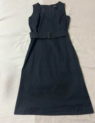 BURBERRY LONDON Shadow Check Dress Black Size: 38 Cotton [EX] limited From JAPAN - Image 1 of 4