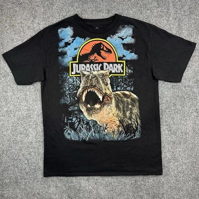 Jurassic Park Dinosaur Movie Promo Youth Sz (XL) T-Shirt Y2K - Universal Studios - Image 1 of 4