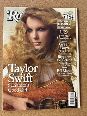 Rolling Stone US Magazine Taylor Swift 2018 March 2009 Vintage American Fashion Foto 1 de 2