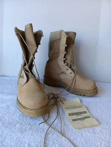 USGI Hot Weather Type II Military Combat Boots Tan Herren 3,5 XW Neu NEED GLUE! - Bild 1 von 6