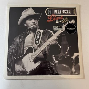 Merle Haggard Live From Austin TX New Vinyl LP M\M - Picture 1 of 2