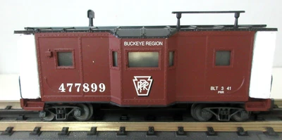 S GAUGE  K-Line K511-023 Pennsylvania Lighted Caboose    NEW - Image 1 of 3