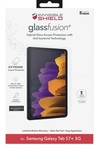 10 ZAGG InvisibleShield GlassFusion+ Samsung Galaxy Tab S7+ S8+ Screen Protector - Picture 1 of 3