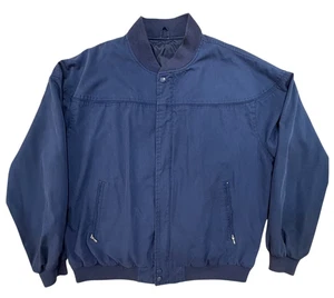 Vintage Jacket Blue Bomber Derby Style Sz XL - Picture 1 of 6