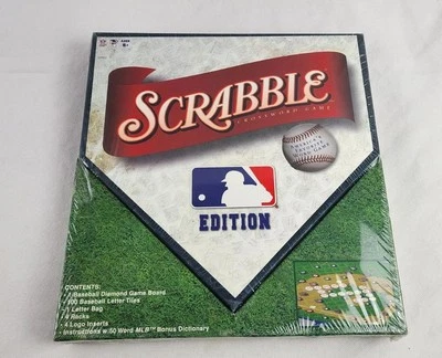 ¡NUEVO! Hasbro Scrabble 2007 edición MLB juego de mesa de béisbol de las Grandes Ligas Foto 1 de 4