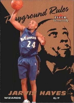 2003-04 Fleer Tradition Playground Rules #10 Jarvis Hayes - BSK Foto 1 de 2
