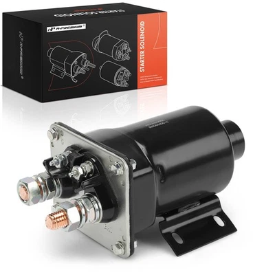 A-Premium 12V Starter Solenoid Switch for Dodge D100 Pickup Chevy Freightliner - Image 1 of 4