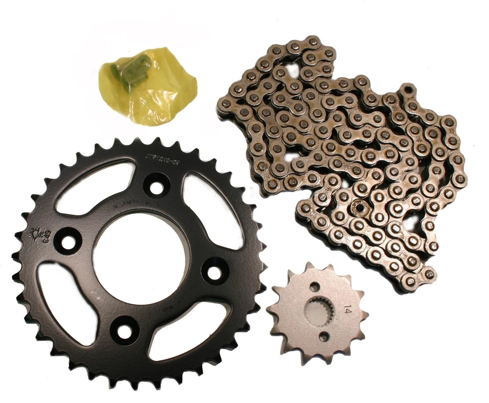 Juego de cadena y piñón 14/37 Honda CRF 50F, 2004-2024 - CRF50F, 50 Foto 1 de 1