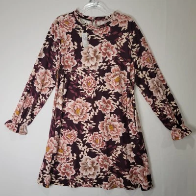Nuevo con etiquetas Vestido Maurice's 24/7 Largo Elástico Floral Rosa Muñeca Acanalada Para Mujer Talla XL Foto 1 de 4