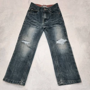 Ace of Diamond Jeans boys size 6 Distressed Denim jeans - Picture 1 of 9