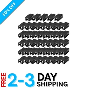 Coupleurs Plug and Play 50 pièces RJ45 - Idéal pour appareils Cat5e, Cat6, Cat7, Cat8 - Photo 1/9