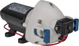 Bomba de sistema de agua automática de diafragma triplex 03526-144A, 2,9 GPM 50 PSI, 12 vol - Imagen 1 de 2