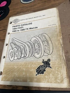 Harley Davidson Parts Catalog 1984 FXST 1985 to 1986 FX Models P.N. #  99455-86 - Bild 1 von 3