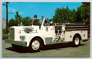 New Haven CT 1969 Maxim 750 Gpm Hale 2 Stage Pump Fire Truck Postcard K30 - Picture 1 of 4