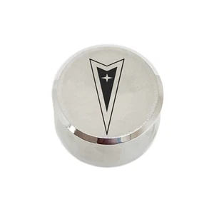 Pontiac Arrow Logo Valve Cover Breather- Billet Aluminum - SINGLE - Polished - Picture 1 of 7