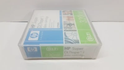 Cartuchos de datos HP Super DLT Tape I C7980A 320 GB Foto 1 de 3