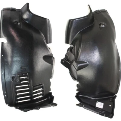 Front LH & RH Front Section For 2008-2015 Mercedes Benz C63 AMG Splash Shield Foto 1 de 4