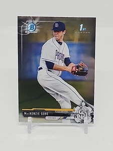 Mackenzie Gore 2017 First Bowman Chrome RC Nationals Rookie #BDC-25 🔥 - Imagen 1 de 10