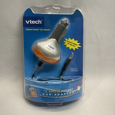 NISP Vtech V.Smile Pocket Car Adaptor VT9396 Model 80-091301 12V/24V DC = 9V DC - Image 1 of 4