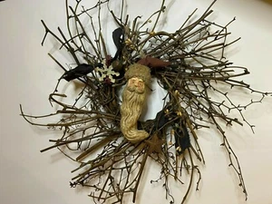 Weihnachtskranz Country Santa - Bild 1 von 5