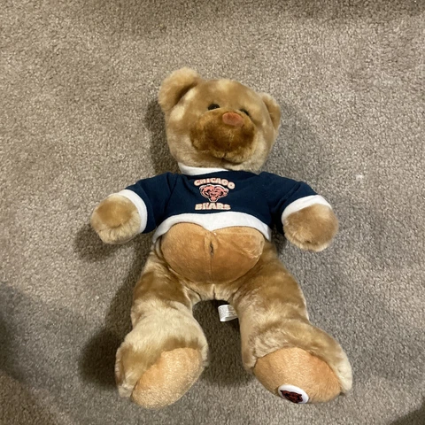 Chicago Bears Good Stuff NFL Plush Teddy Bear 12” Rare find! Cover
