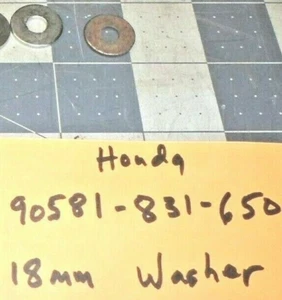 HONDA C70 PASSPORT 90581-831-650 WASHER 18MM NOS 6 QUANTITY OEM FREE SHIPPING - Picture 1 of 1