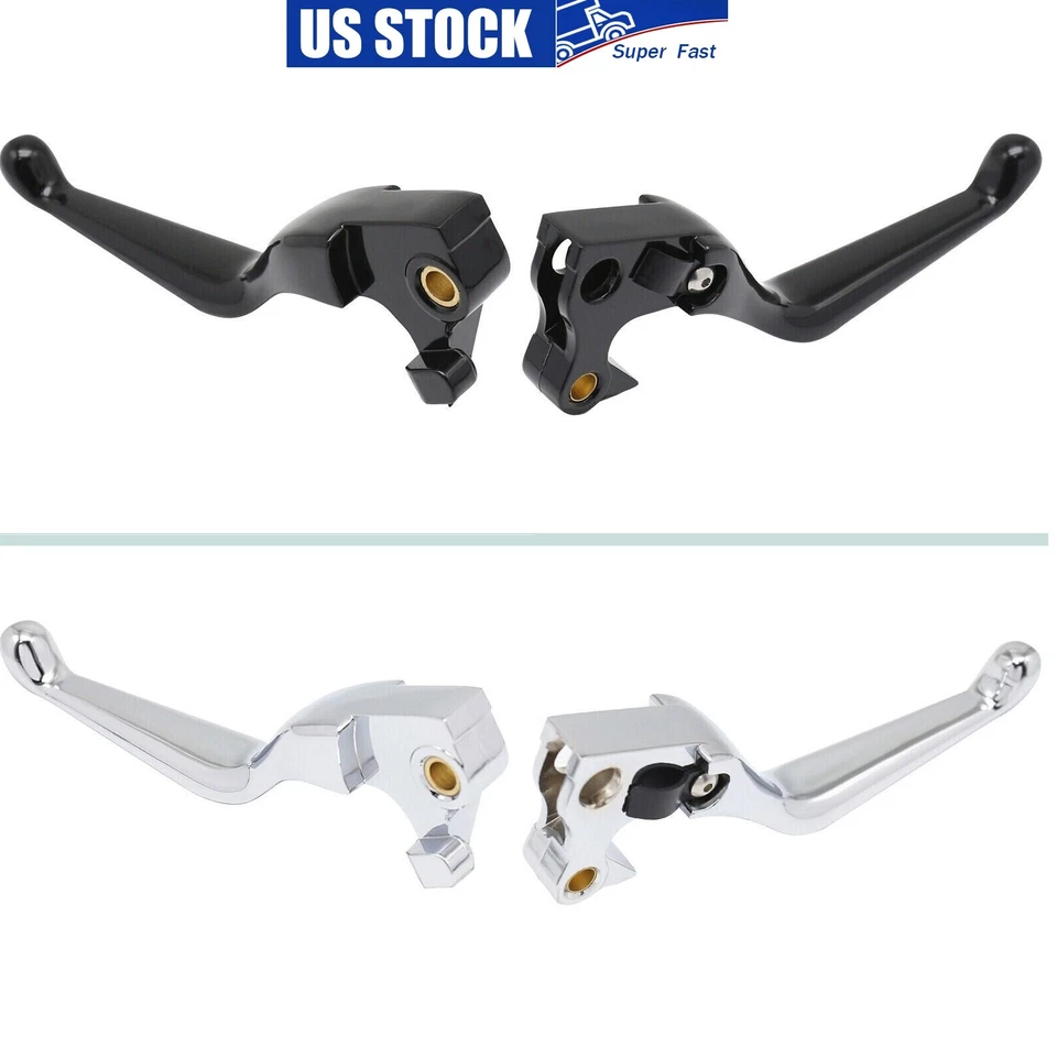 1 par de palancas de embrague de freno para Harley Sportster XL hierro 883 1200 72 2004-2013 EE. UU. Foto 1 de 1