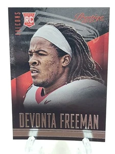 2014 Devonta Freeman Rookie Rc Panini Prestige - Picture 1 of 2