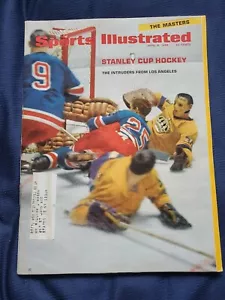 Sports Illustrated April 8 1968 Stanley Cup Rangers Kings Golf The Masters NCAA - Picture 1 of 10