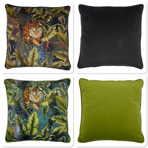 Style Furnishings Bengal Tiger Filled Cushion Or Cushion Cover 60x60cm 2 Colours - Picture 1 of 25