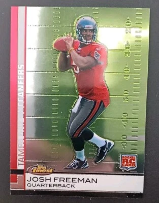 2009 Topps Finest - #61 Josh Freeman (RC) - Image 1 of 2
