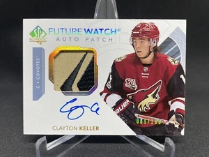 2017-18 UD SP Authentic Clayton Keller Future Watch Auto Patch #69/100 - Picture 1 of 6